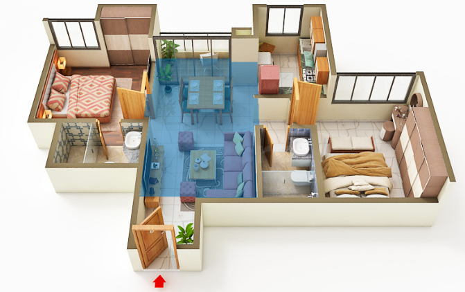 602 sqft
